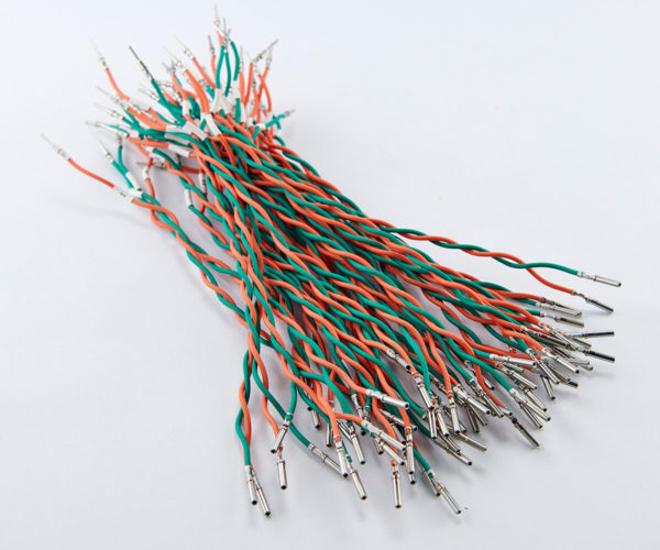 Terminated twisted pairs wire assemblies