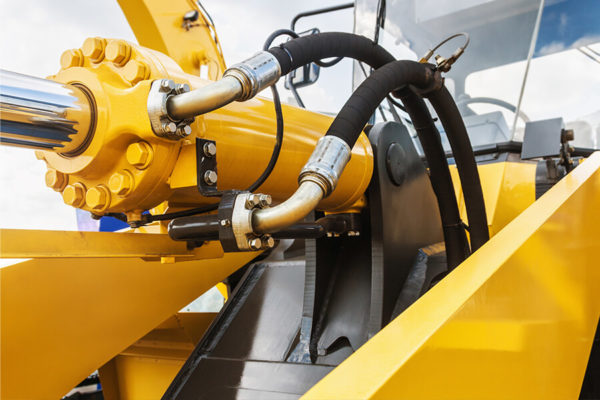 Cable assemblies being used within heavy-duty industrial equipment.